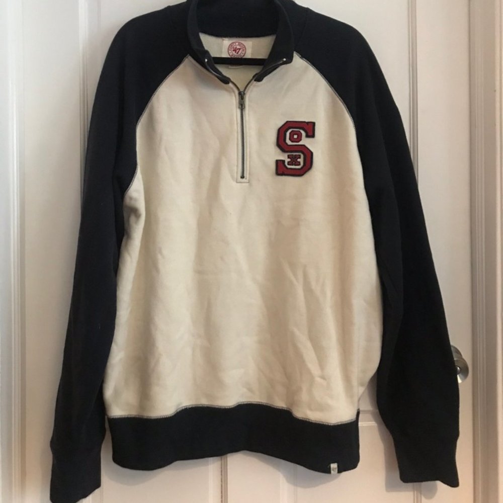 Vintage Sox Half Zip Sweater XXL